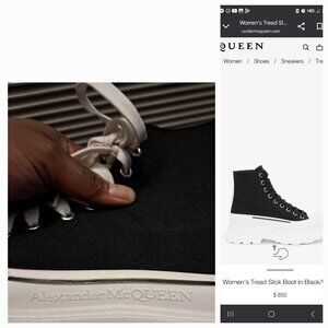 Alexander McQueen boots